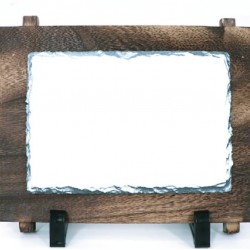 Sublimation Rock Stone (With wooden frame)