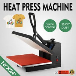 Digital Flatbed Heat Press 16X24 inch