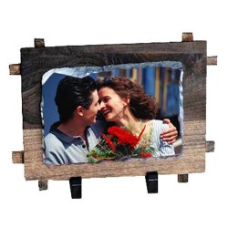 Sublimation Rock Stone (With wooden frame)